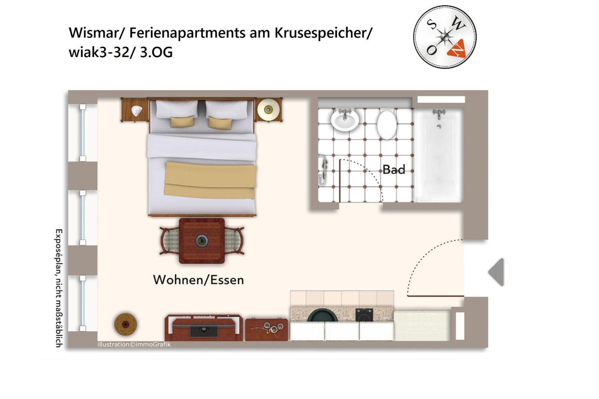 Ferienapartments Am Krusespeicher Ferienapartments Am Krusespeicher 3-32 Wißmar 외부 사진